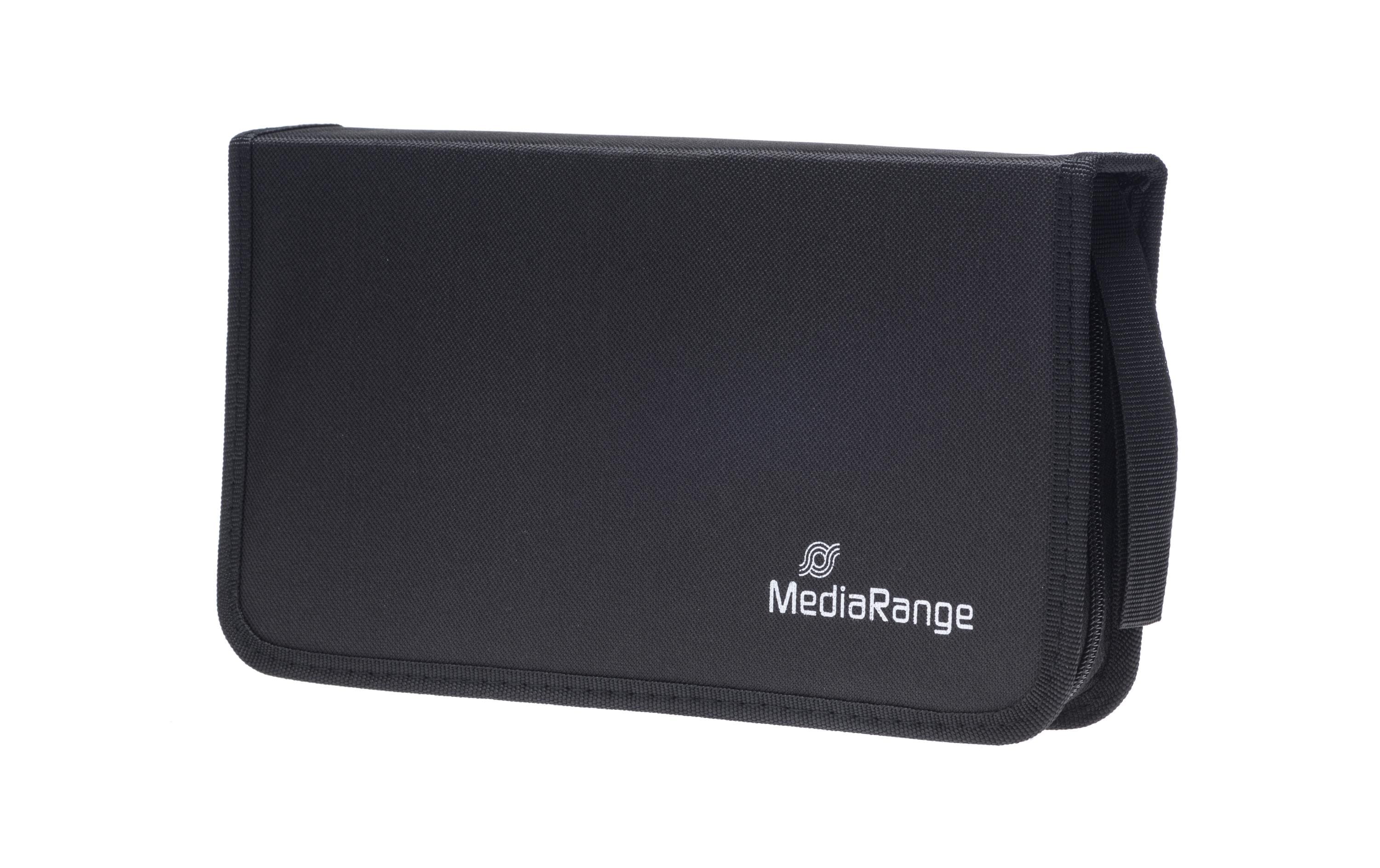 Mediarange CD-Tasche für 48 CDs, schwarz
