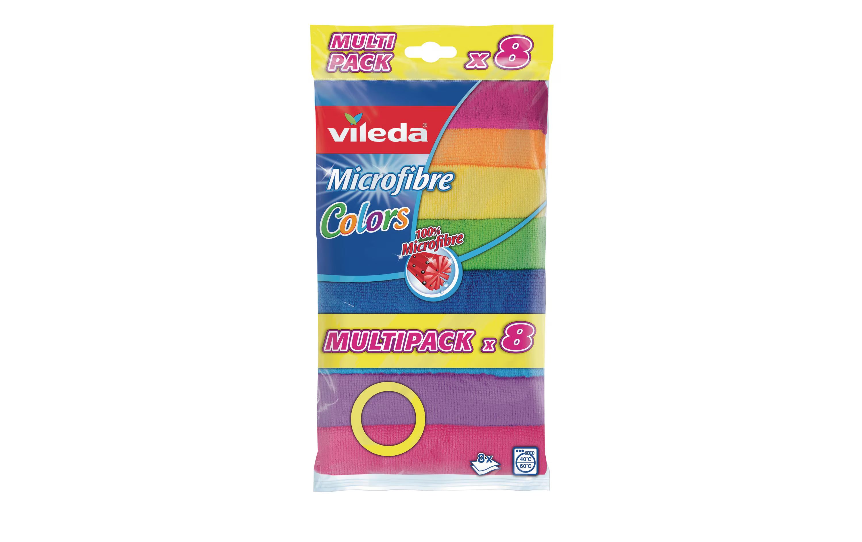 Vileda Microfaser Allzwecktuch 8er