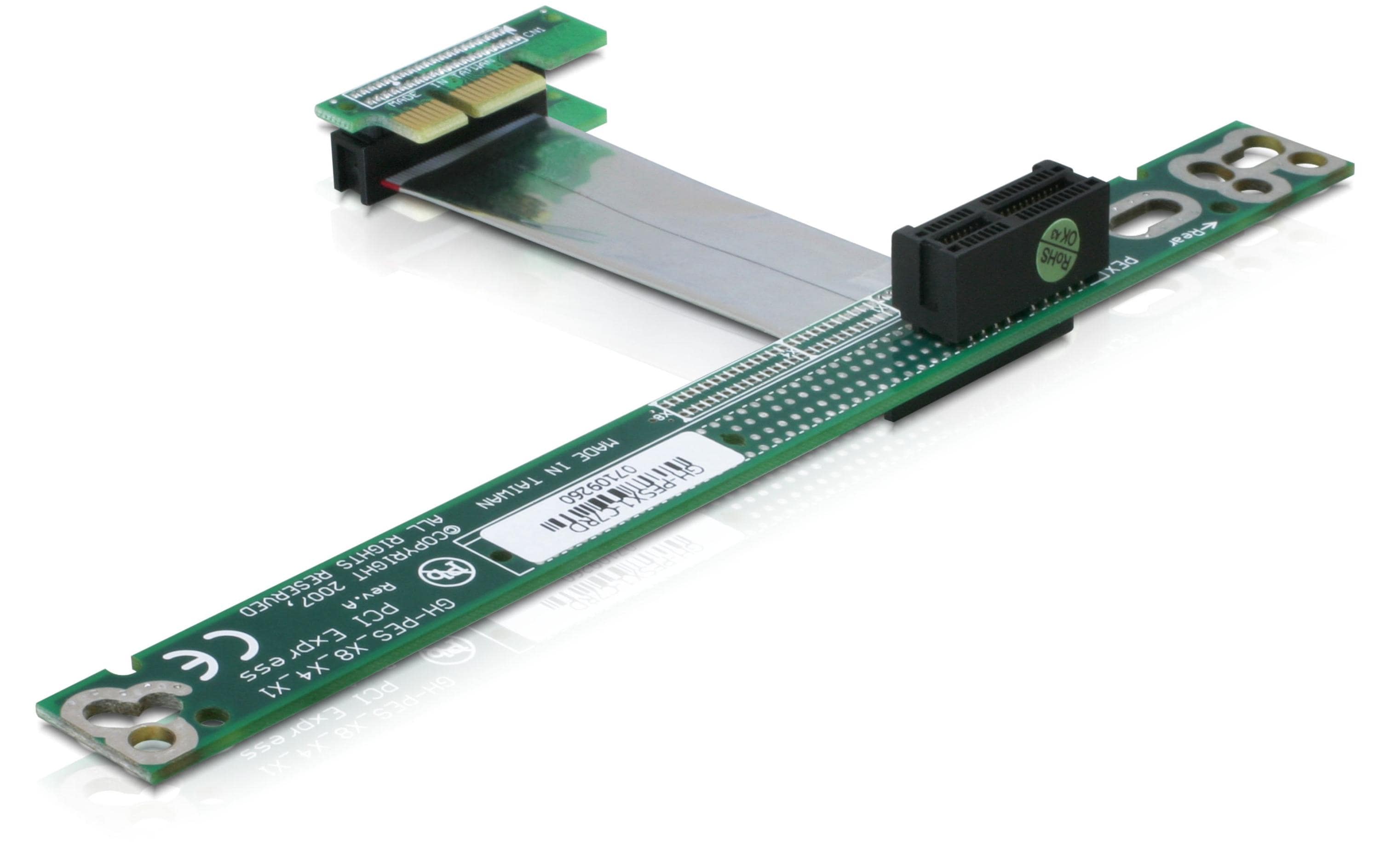 Delock PCI-Express Riserkarte, x1 zu x1