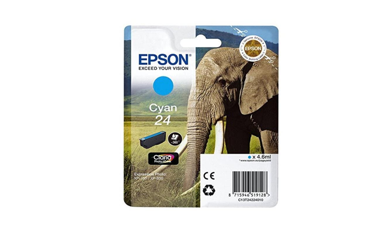 Tinte Epson C13T24224012 Cyan single pack