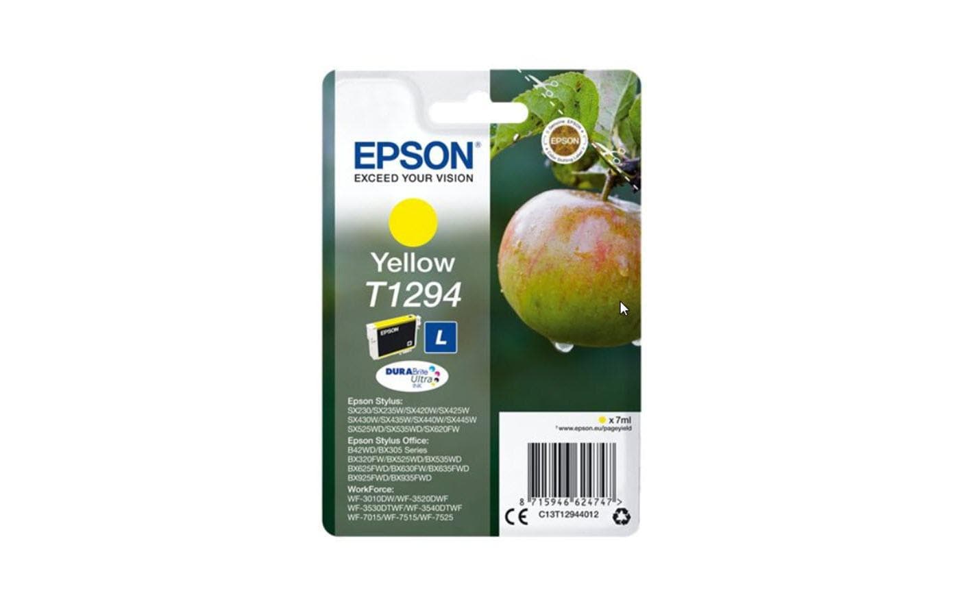Tinte Epson C13T12944012 yellow, 7ml