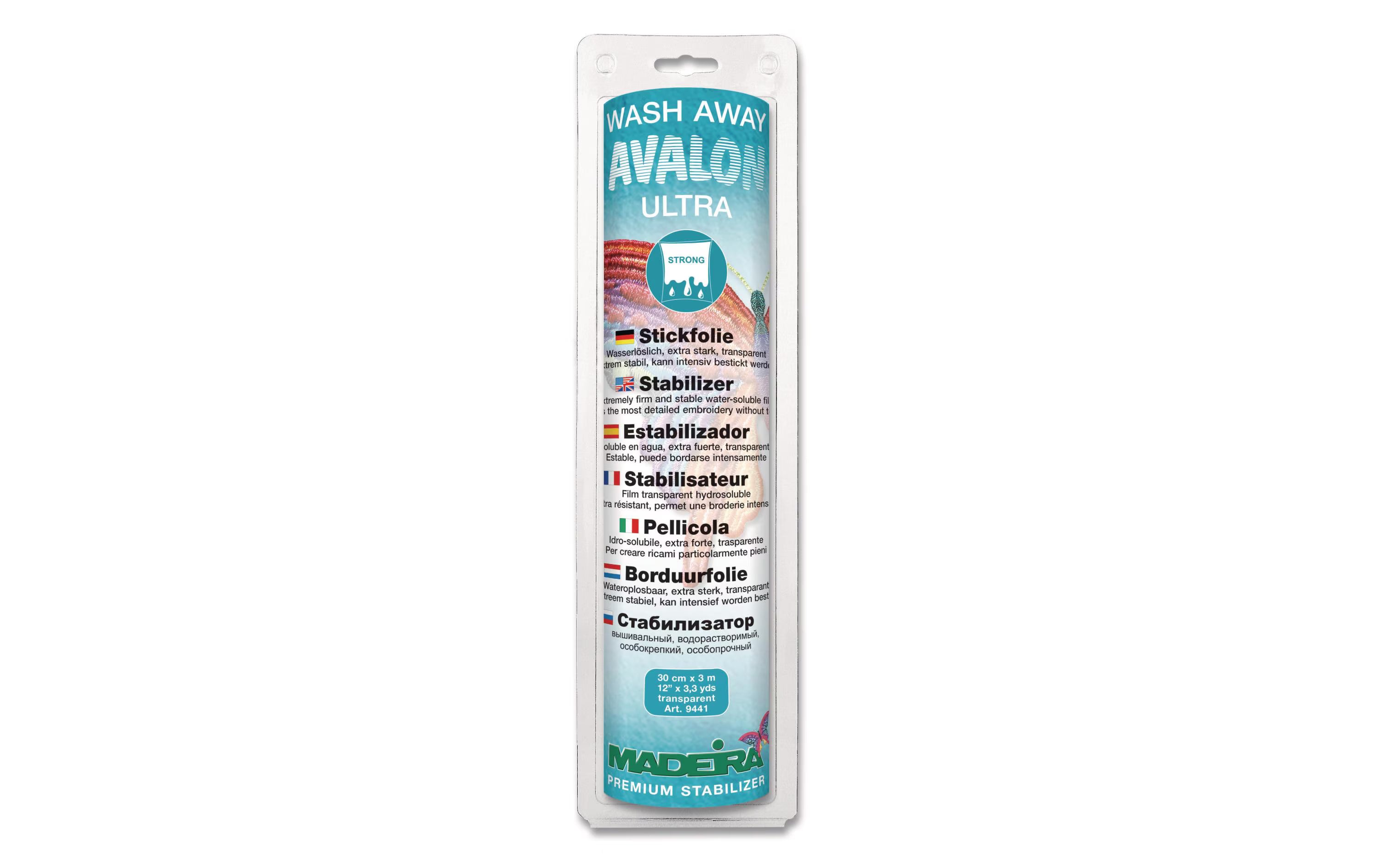 Madeira Stickfolie Wash Aways Avalon Ultra
