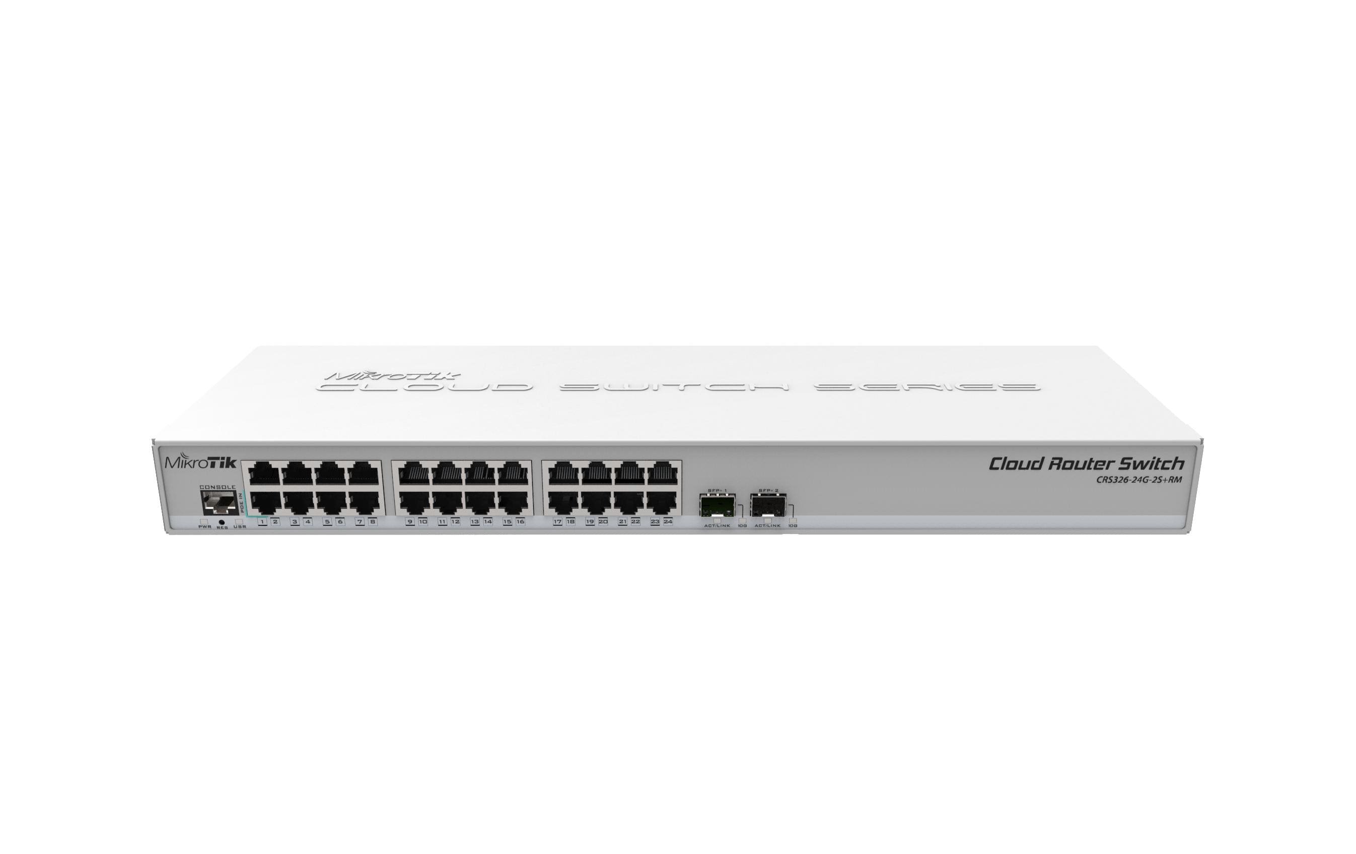 MikroTik CRS326-24G-2S+RM: L3 Smart Switch
