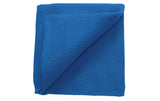 ZEWI bébé-jou, Mulltuch blau Gr. 60x60 cm