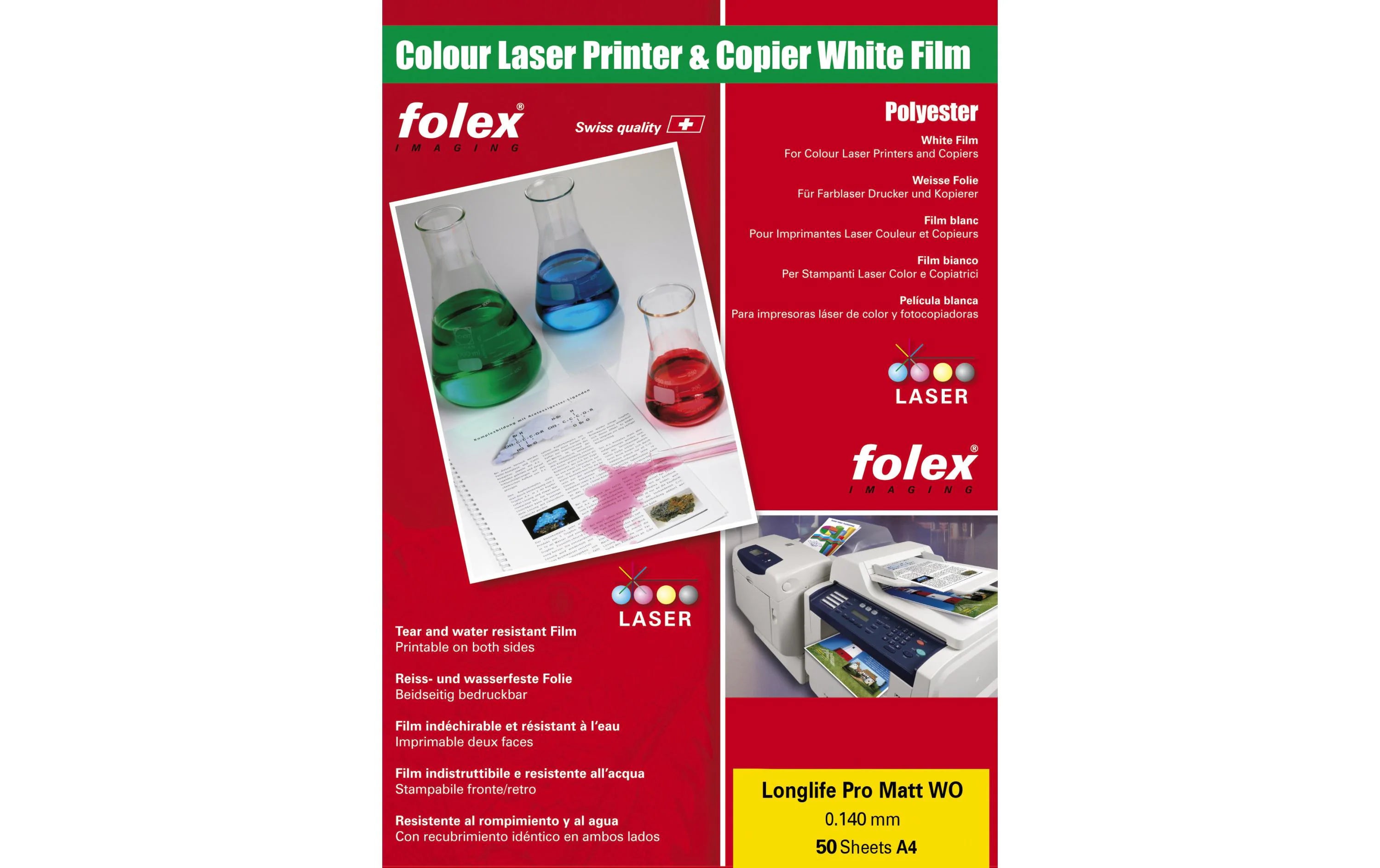 Folex Longlife Pro Matt WO Folie A4