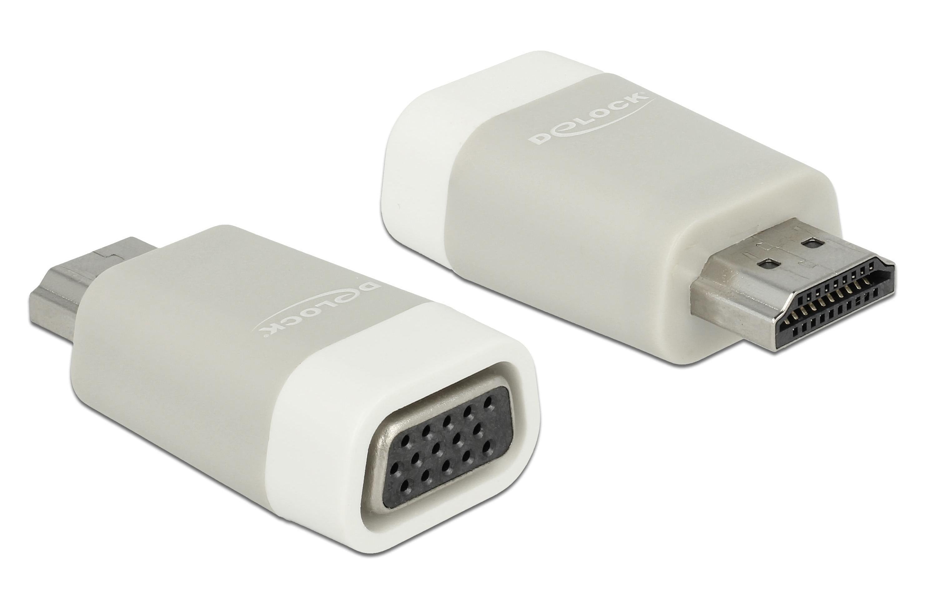 Monitoradapter HDMI zu VGA, Weiss