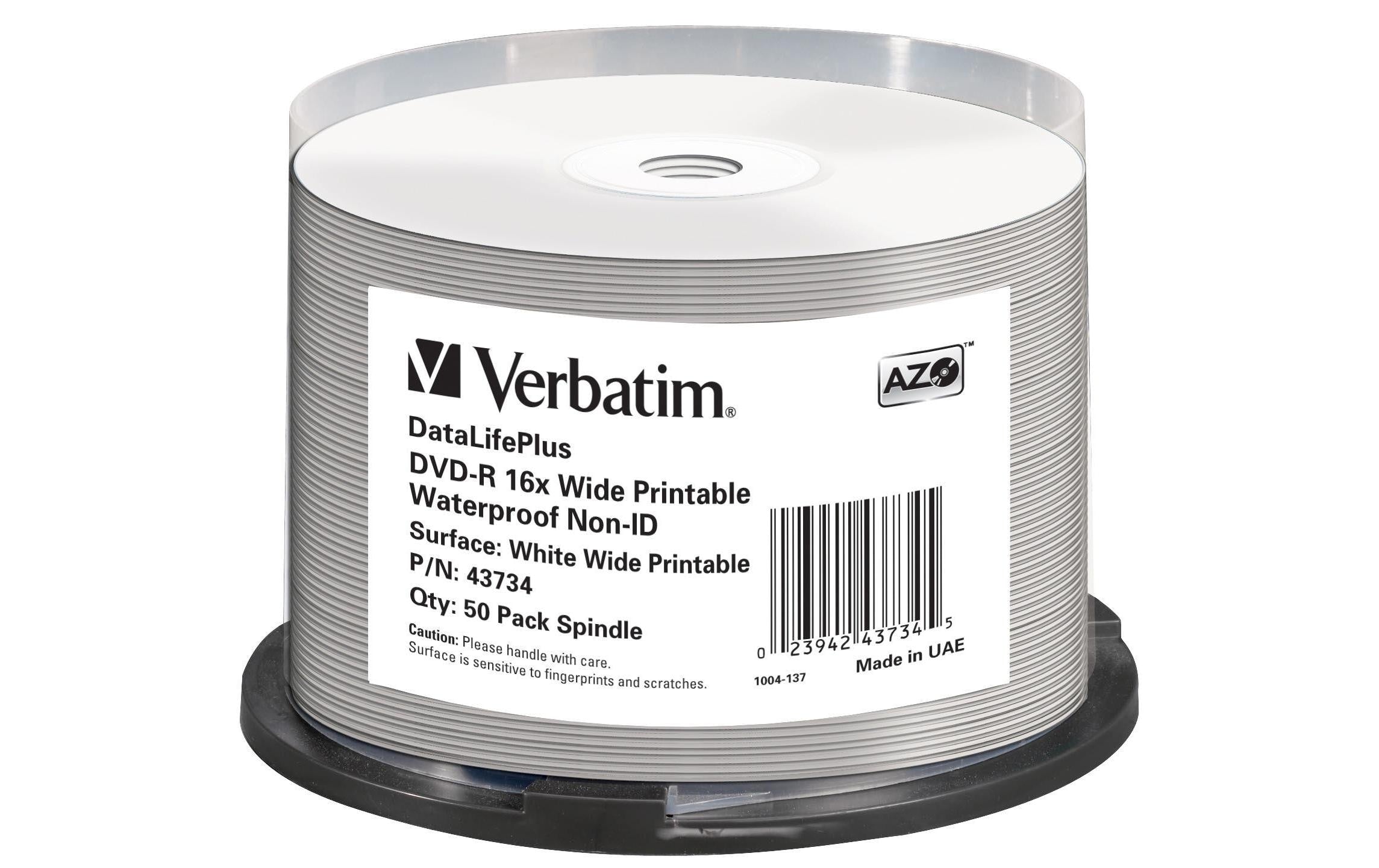 Verbatim DVD-R Medien 4.7GB,16x,50er Spind