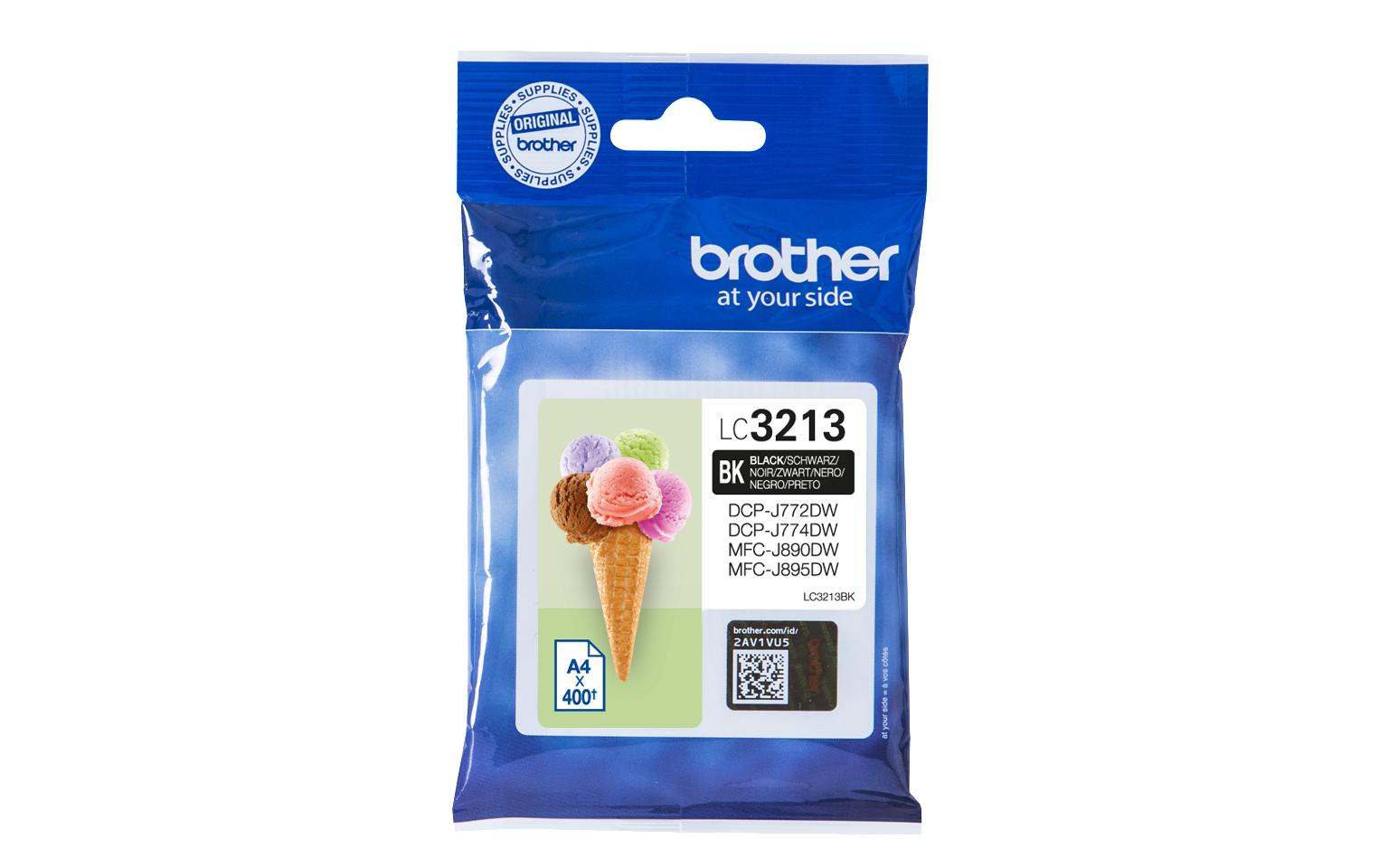 Brother Tinte LC-3213BK