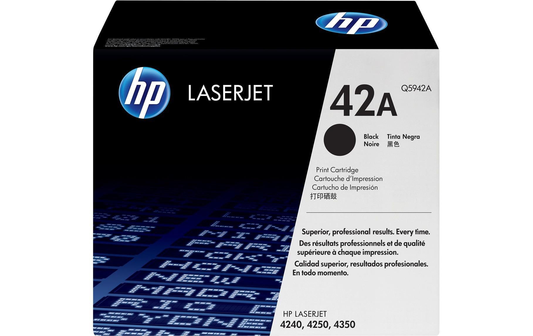 HP Toner 42A - Black (Q5942A)