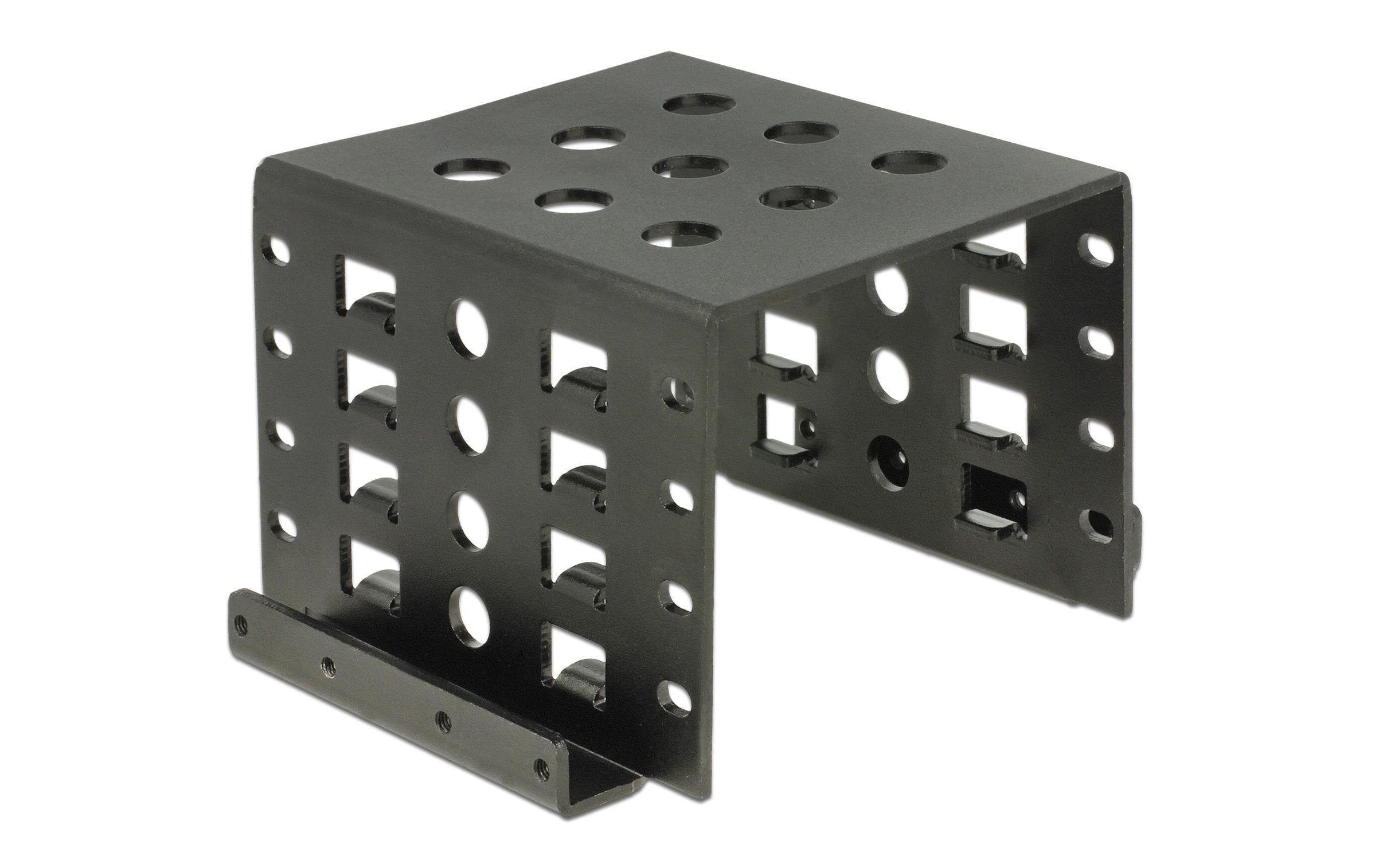 Delock HDD Einbausatz, 4x 2.5 HDD in 3.5
