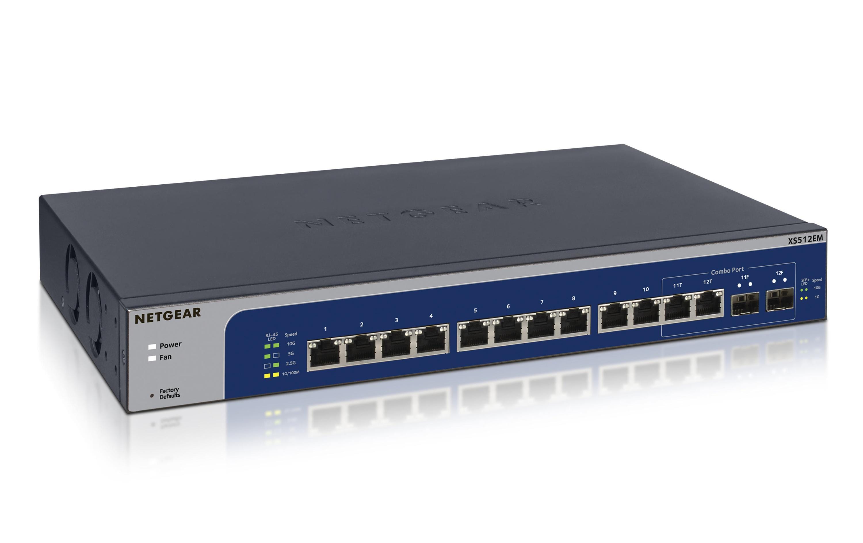 Netgear XS512EM: 12 Port Switch