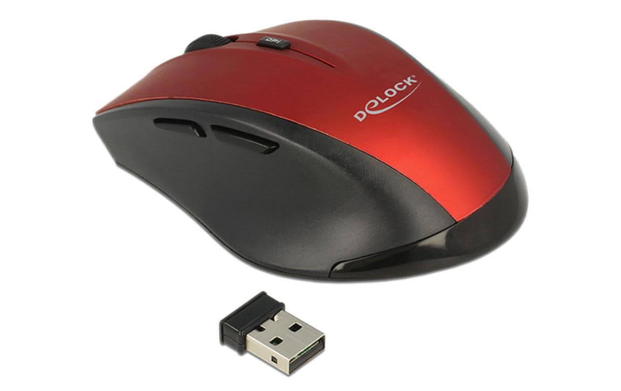 Delock 12493 5 Tasten Maus WIRELESS