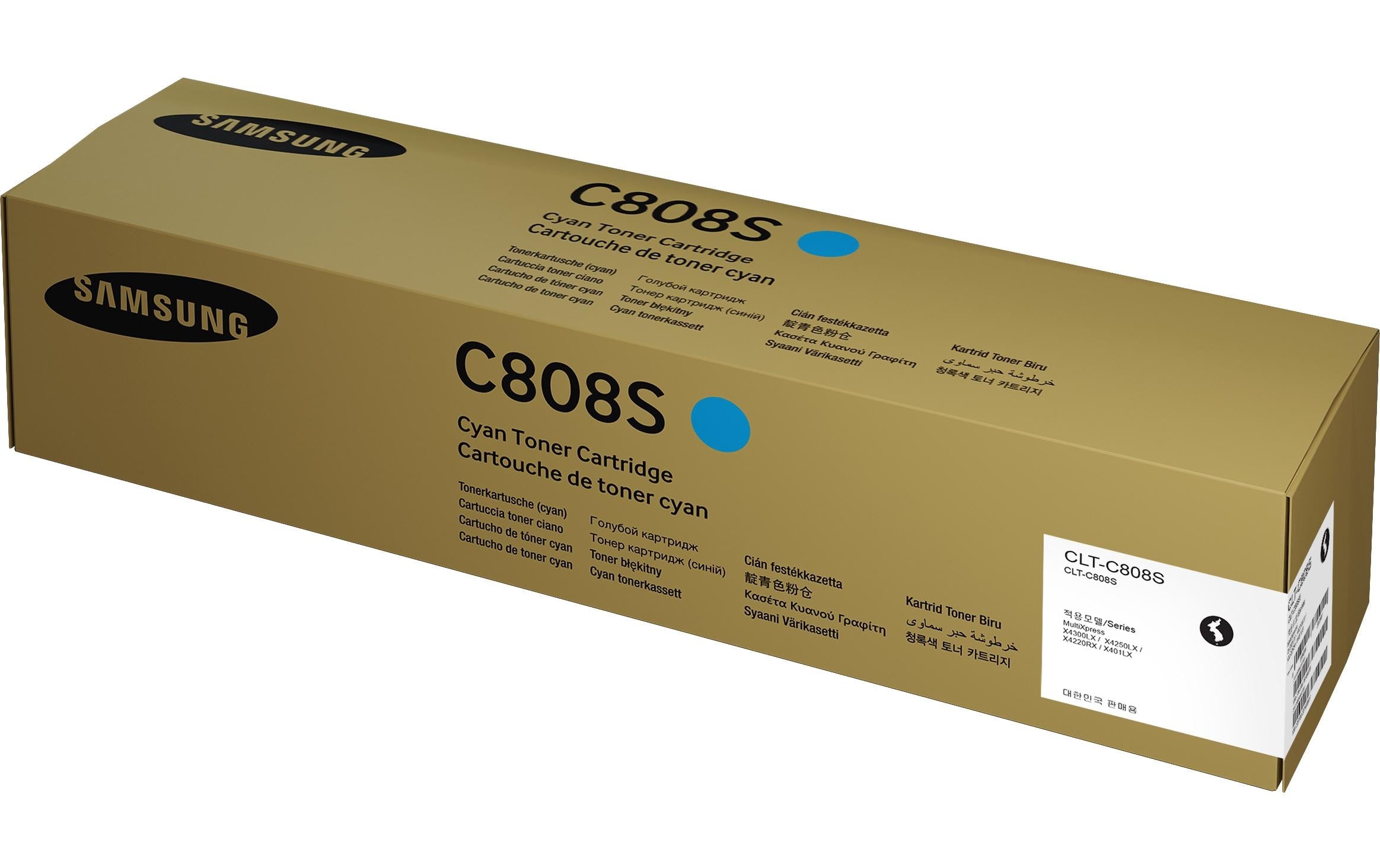 Samsung HP Toner CLT-C808S Cyan SS560A