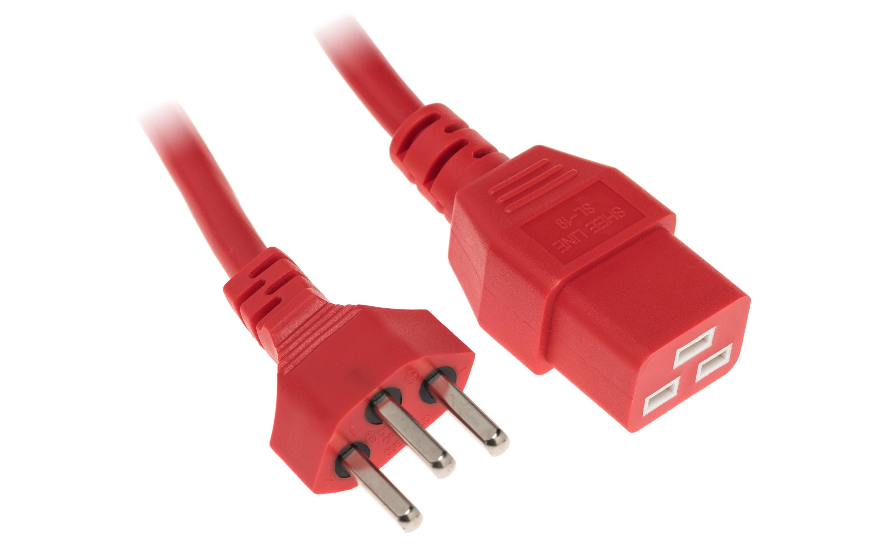 Diggelmann Netzkabel 3.6 m C19-T23