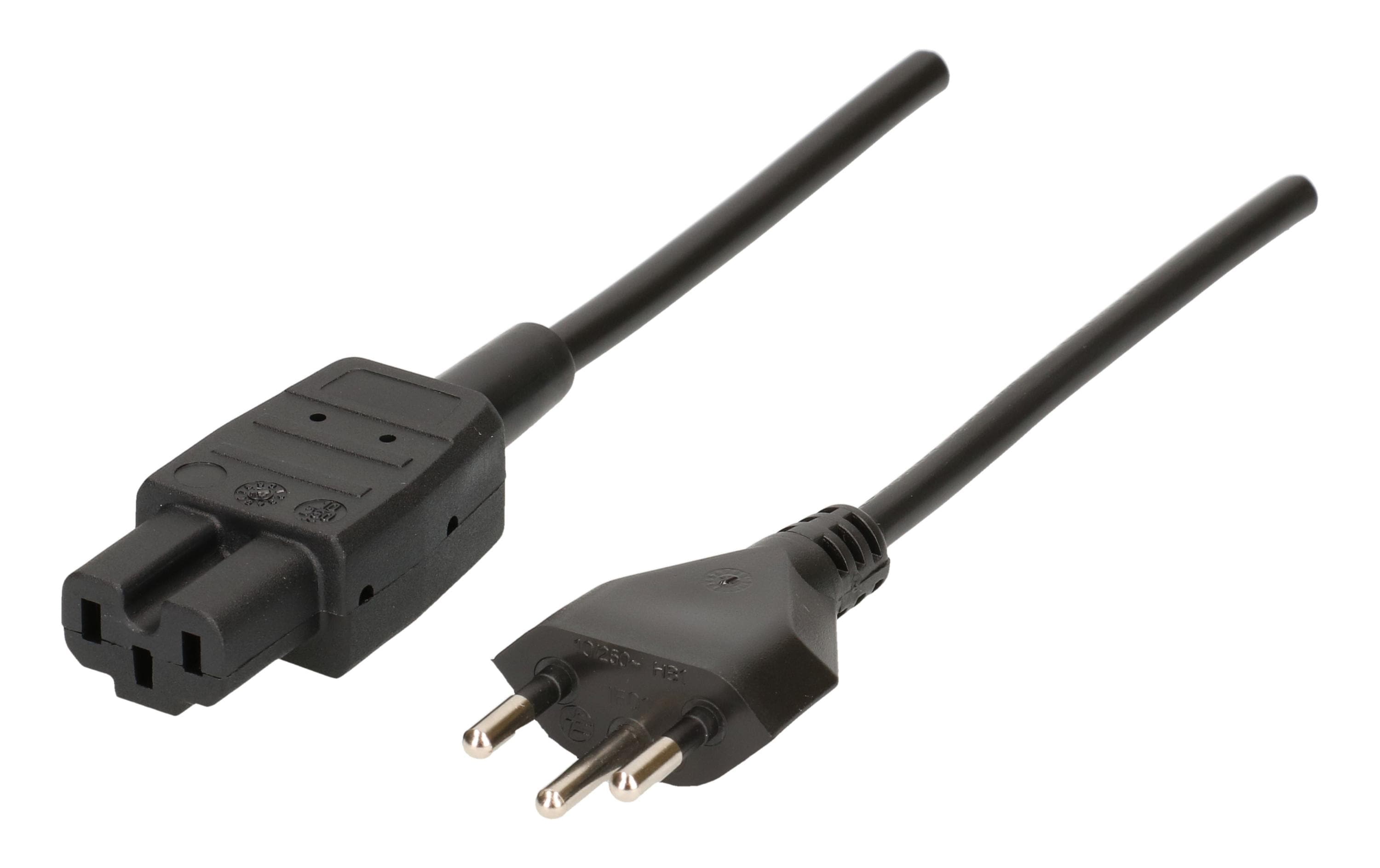 Apparatekabel C15A/Typ12, 2m