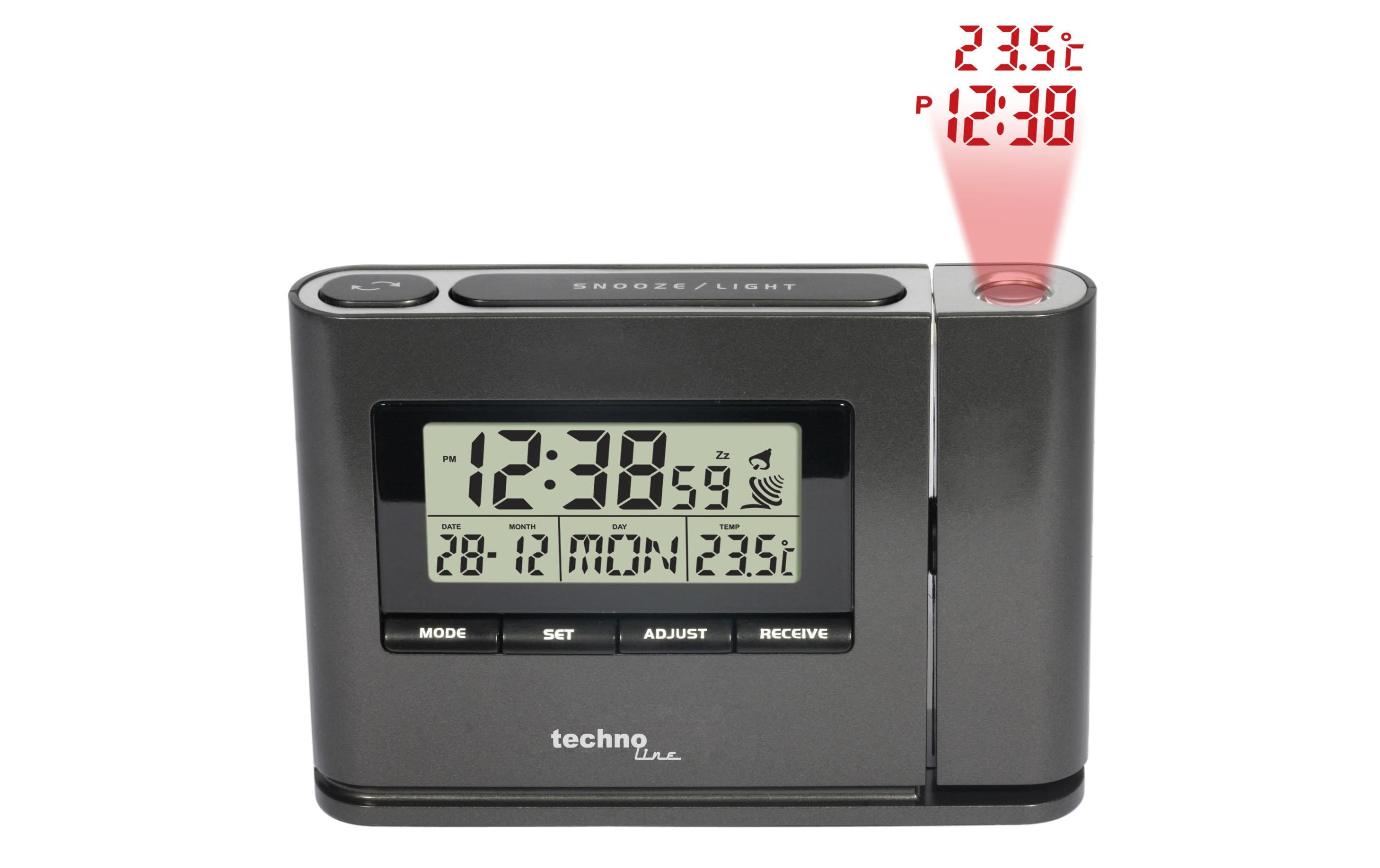 Technoline Funkwecker mit Projektion WT 519