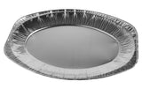 Papstar Servierplatten Alu, 3 Stück