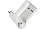 STEFFEN USB Zwischenstecker, 2xUSB 2.1A