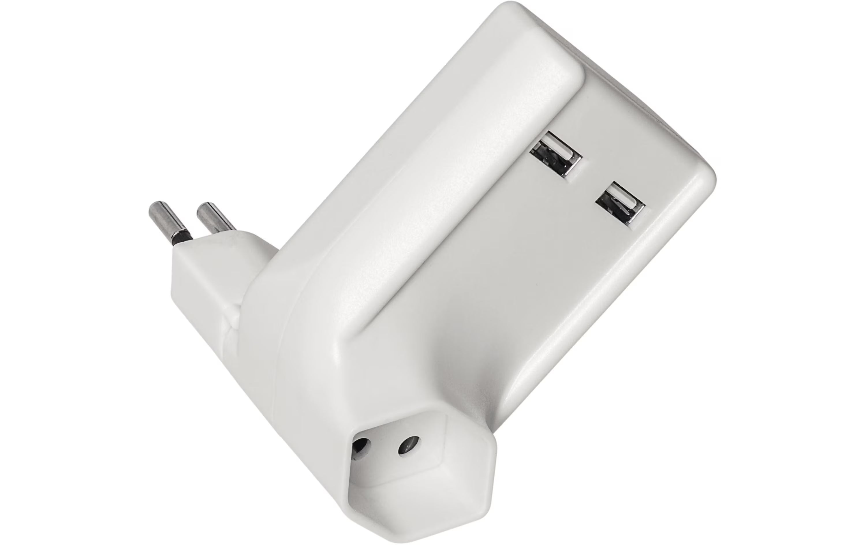 STEFFEN USB Zwischenstecker, 2xUSB 2.1A