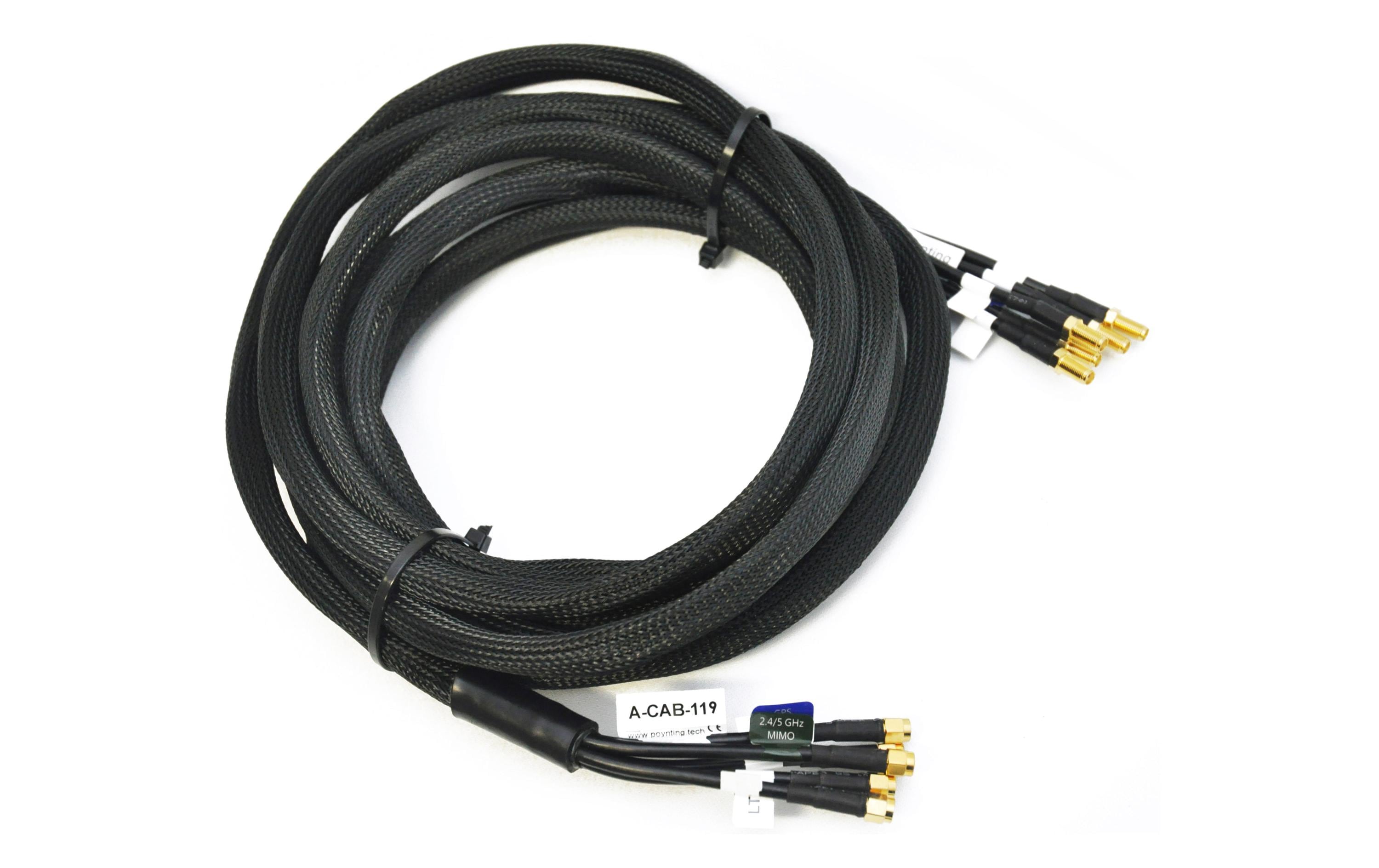 LTE/WLAN/GPS Verlängerungskabel 5in1, 5 m