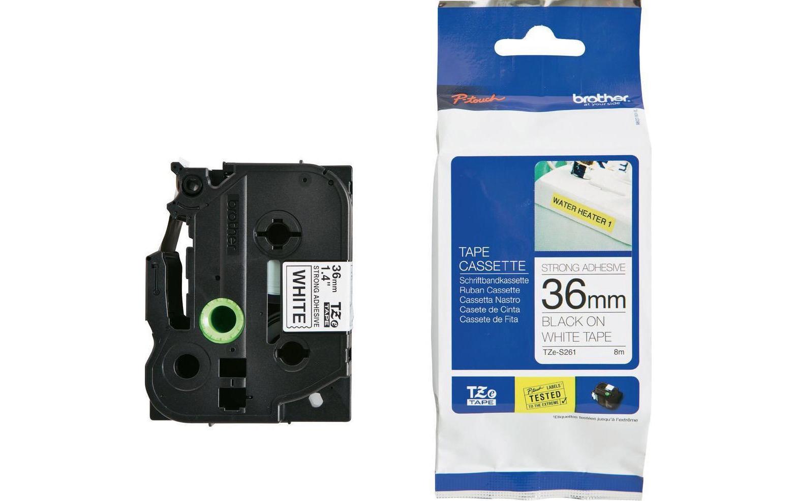 Brother P-touch Schriftban TZe-S261,TZ-Band