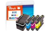 Peach Tinte Brother LC-12E MultiPack