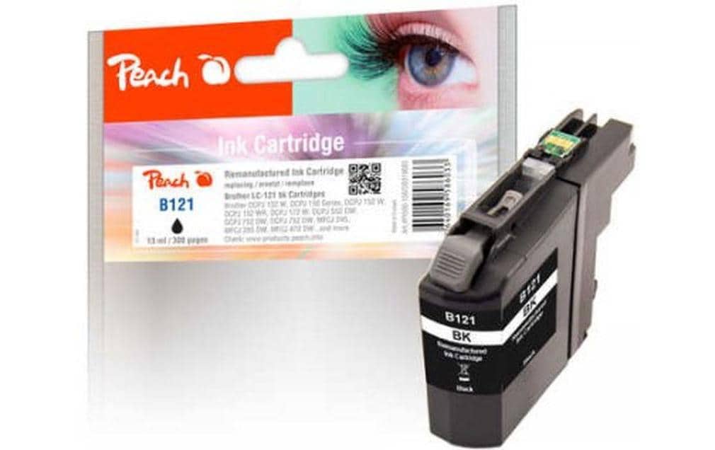 Peach Tinte Brother LC-121 black