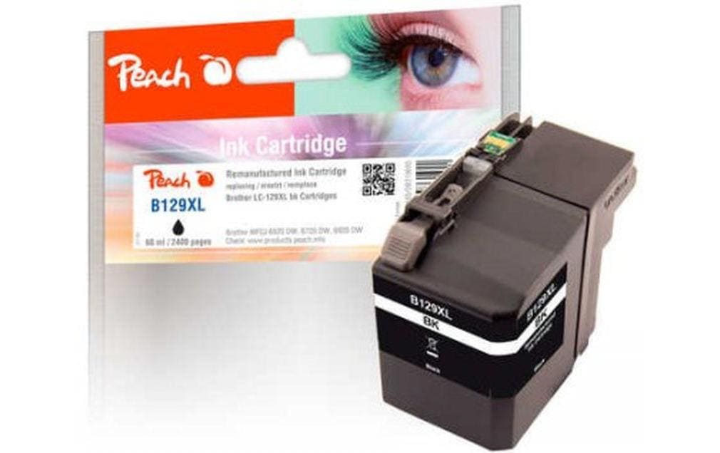 Peach Tinte Brother LC-129XL BK