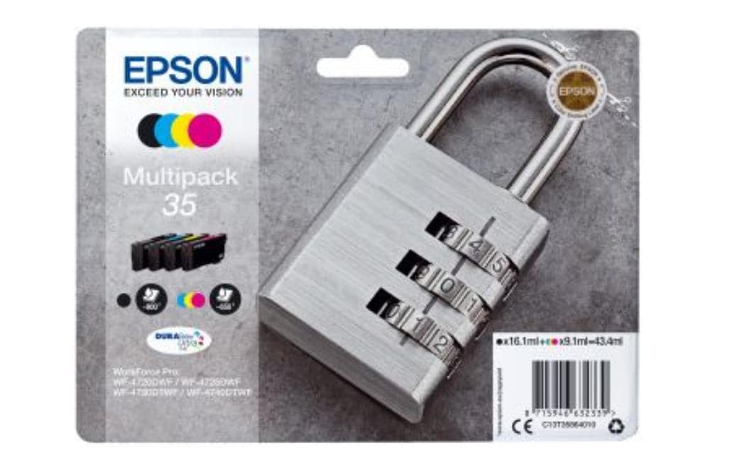Tinte Epson C13T35864010, 4er-Pack
