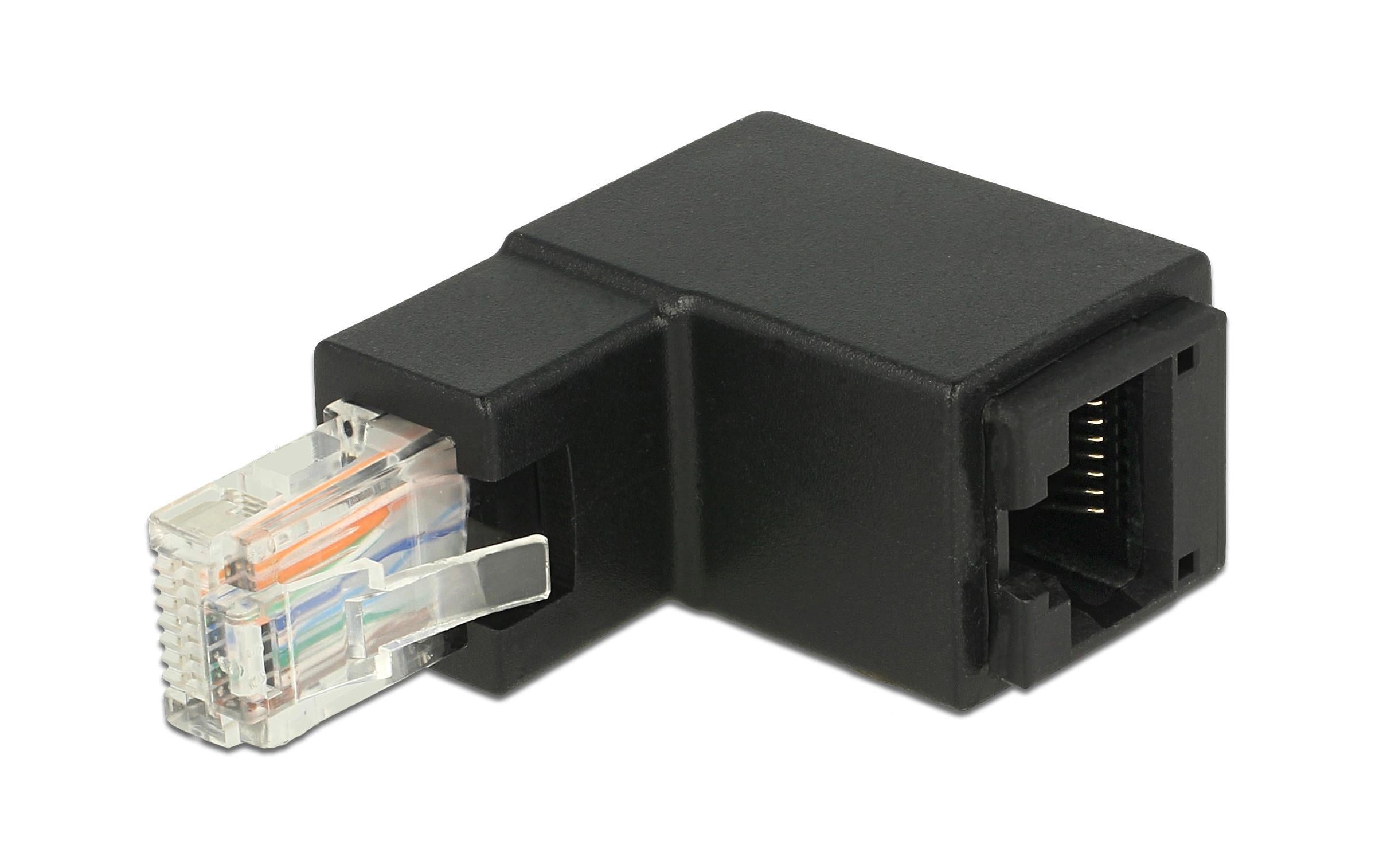Delock RJ-45 Winkeladapter, Cat.6, UTP