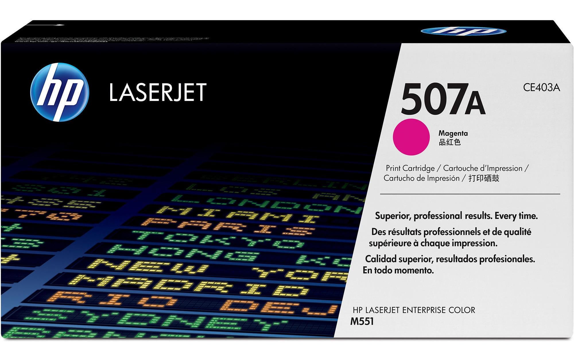 HP, Toner Nr. 507A (CE403A) Magenta