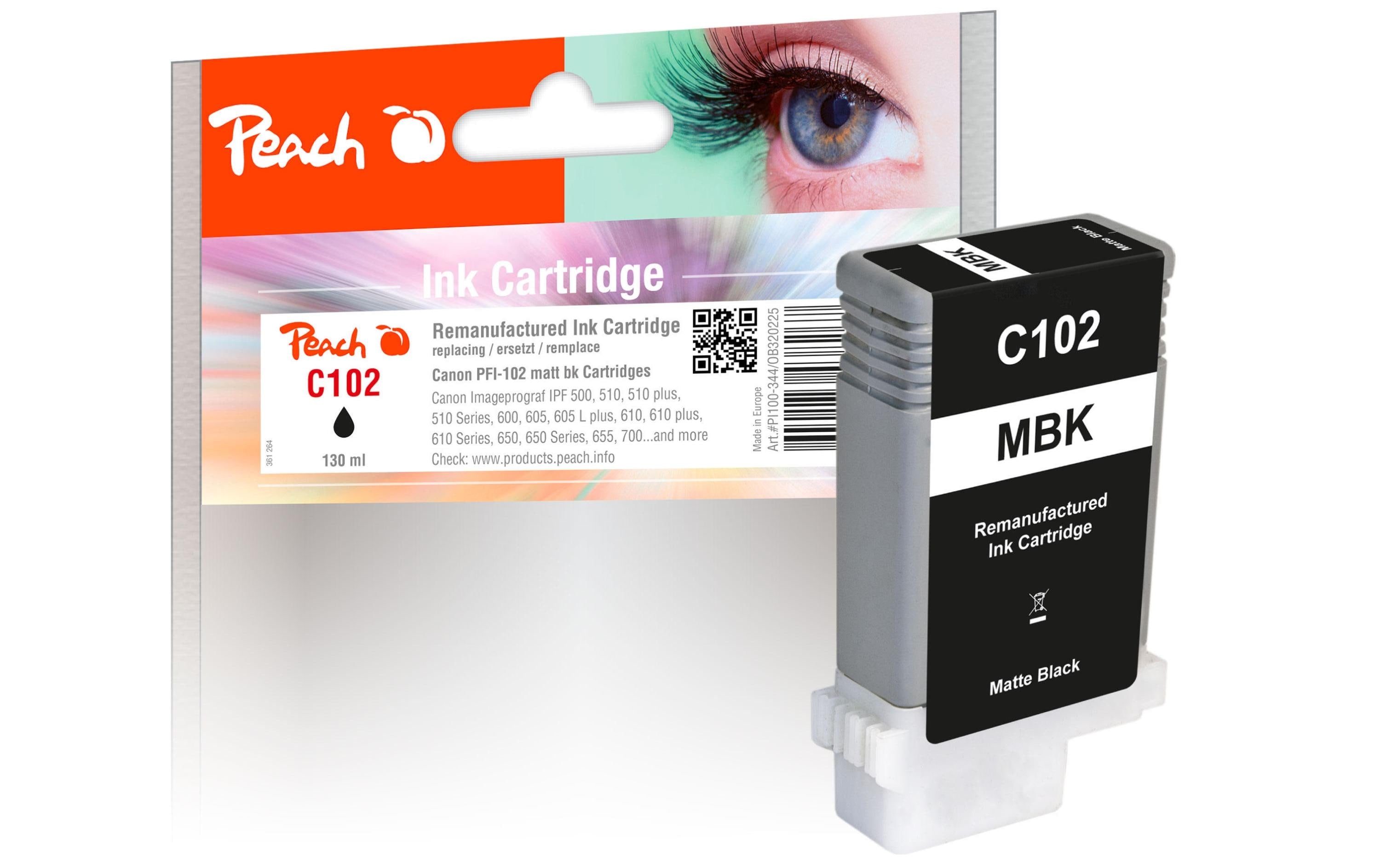 Peach Tinte Canon PFI-102