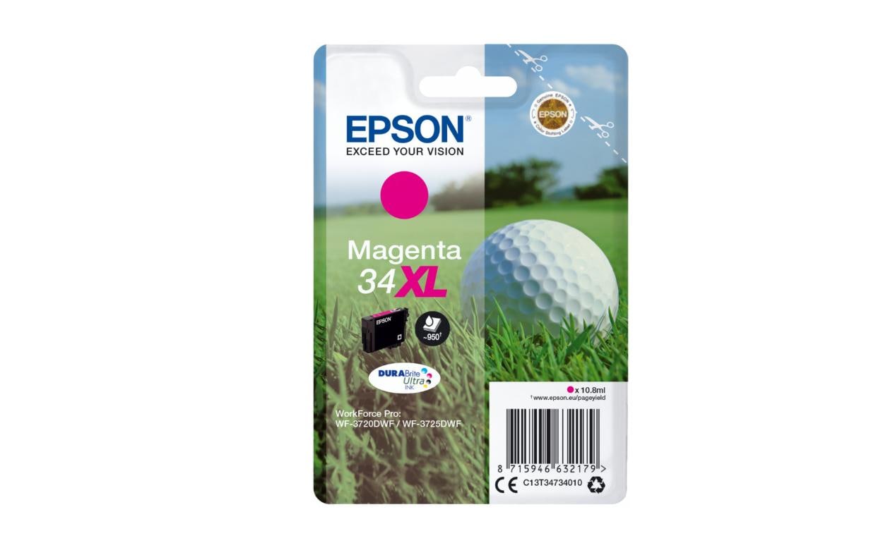 Tinte Epson C13T34734010 Magenta, 10.8 ml
