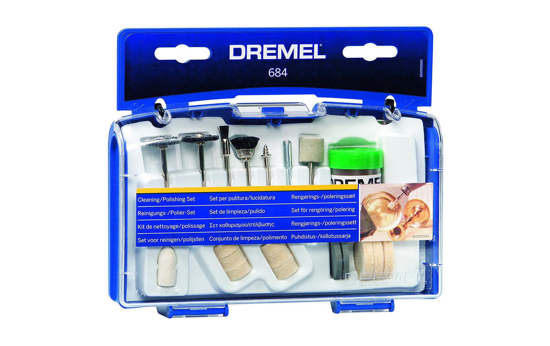 DREMEL Zubehörset Reinigen/Polieren 684