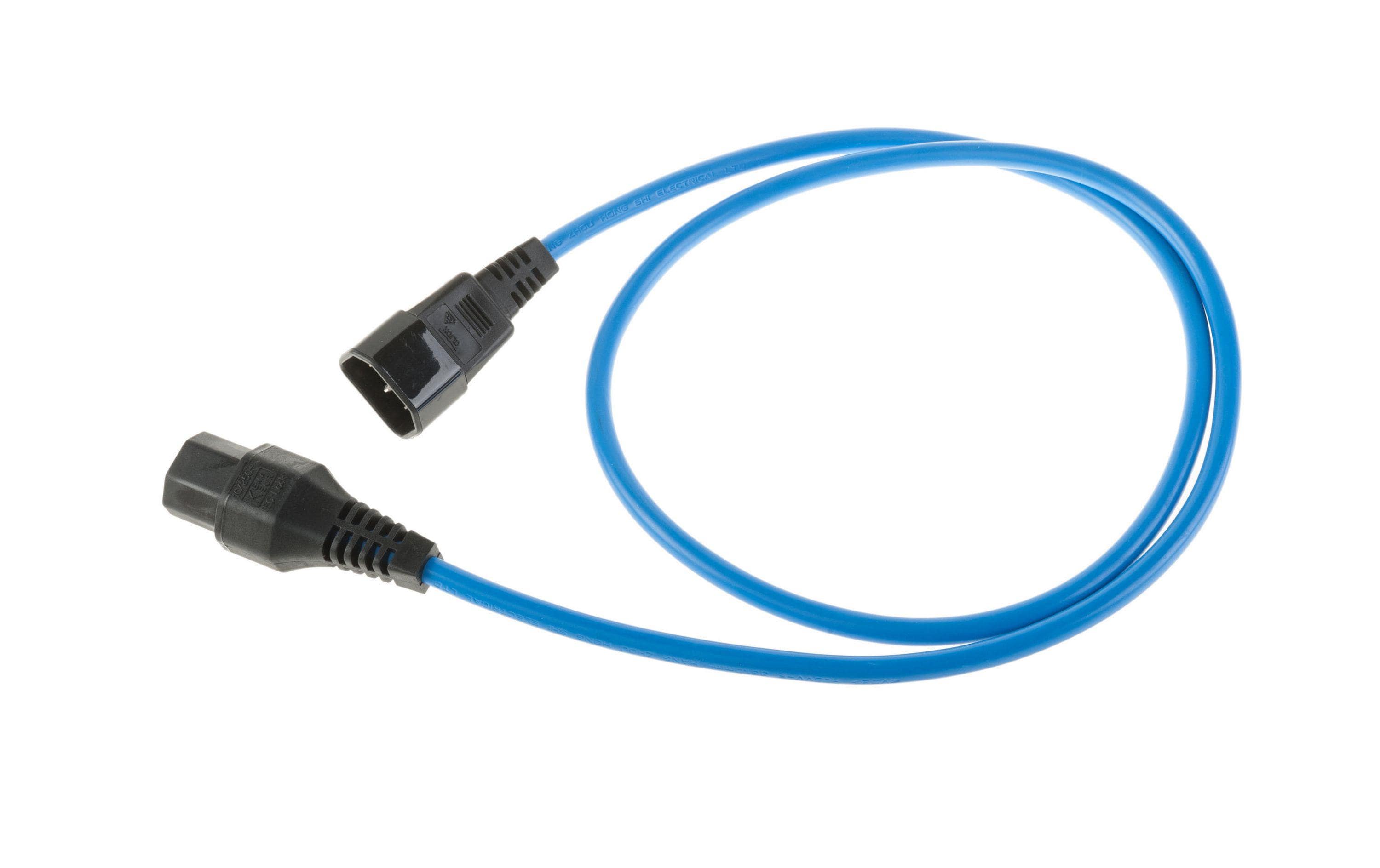 IECLock Netzkabel 2.0m blau