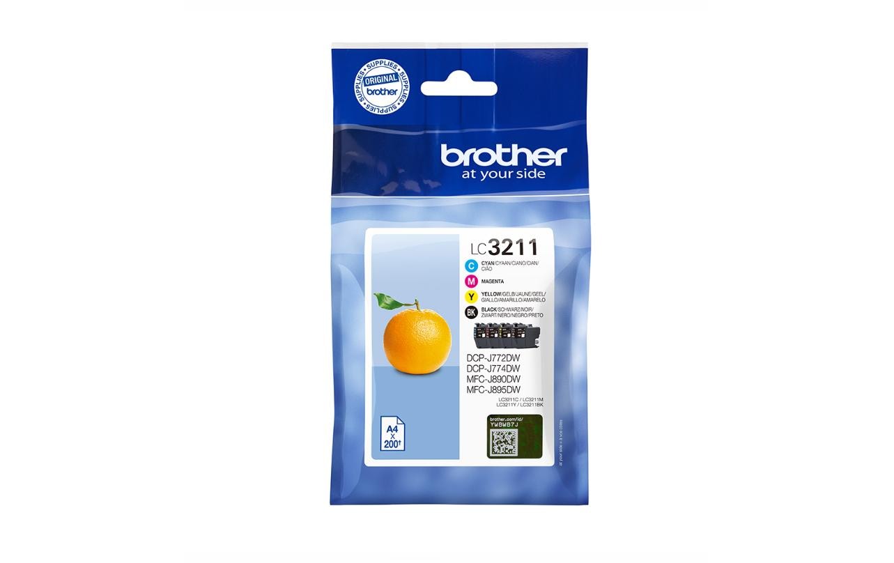 Tinte Brother LC-3211VAL Value Pack