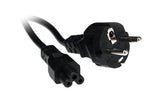 Netzkabel International Schuko gerade - C5
