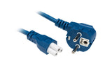 Netzkabel International Schuko 90° - C5