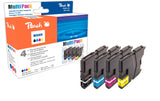 Peach Tinte Brother LC-985 Combi Pack XL