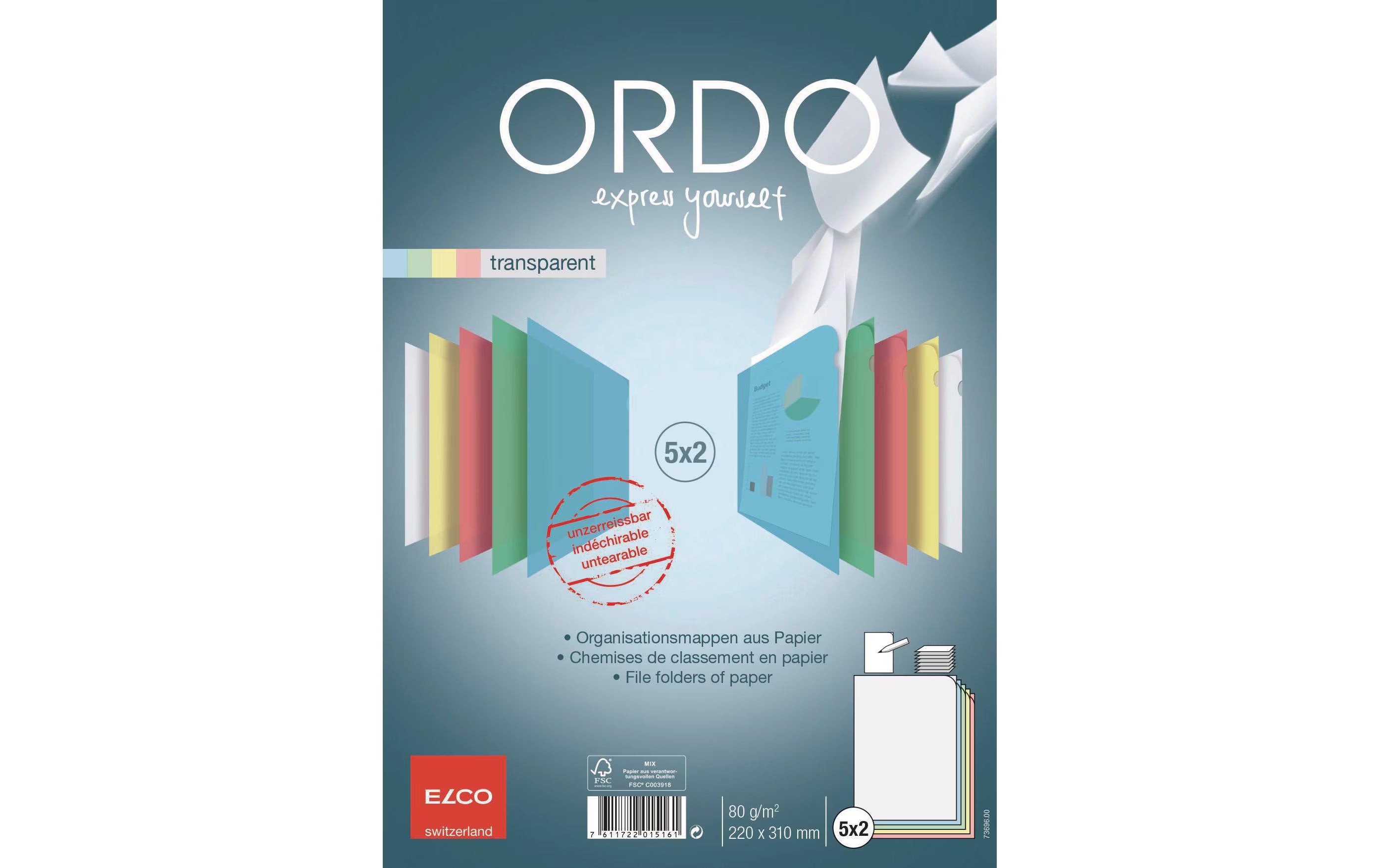 ELCO Sichthülle Ordo A4