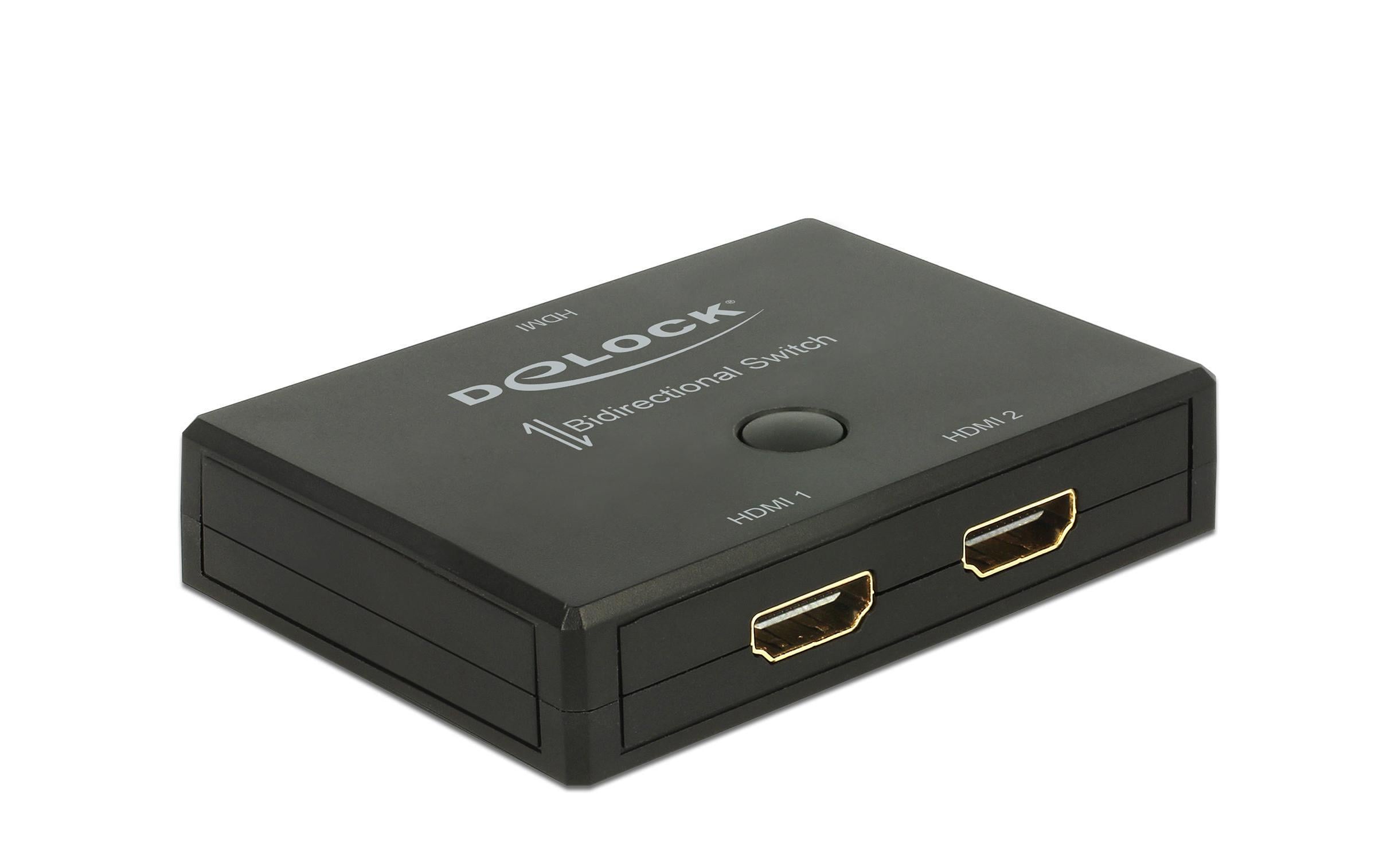 Delock 2 Port HDMI Switch&Verteiler