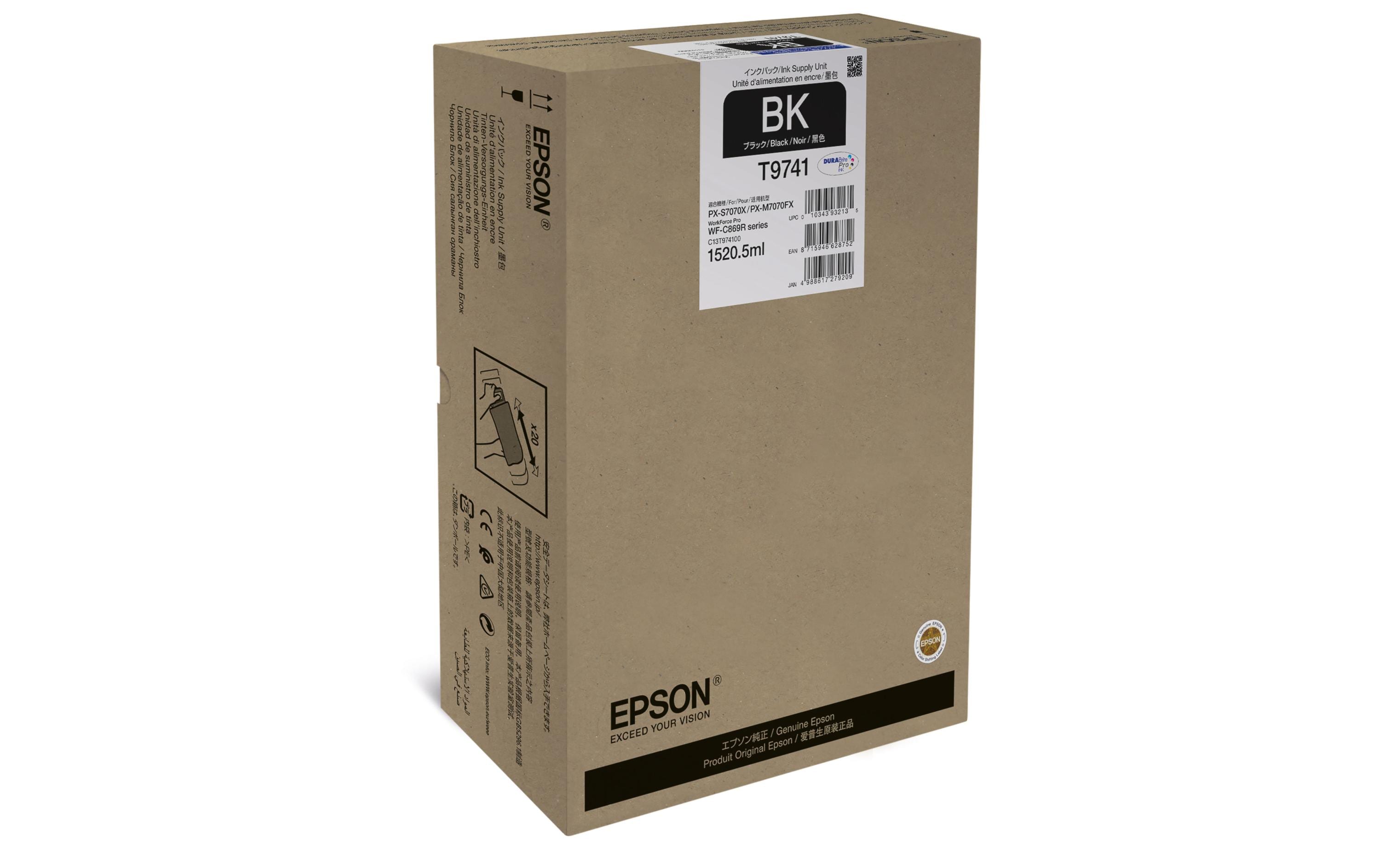 Tinte Epson C13T974100 Black, 1.520,5 ml