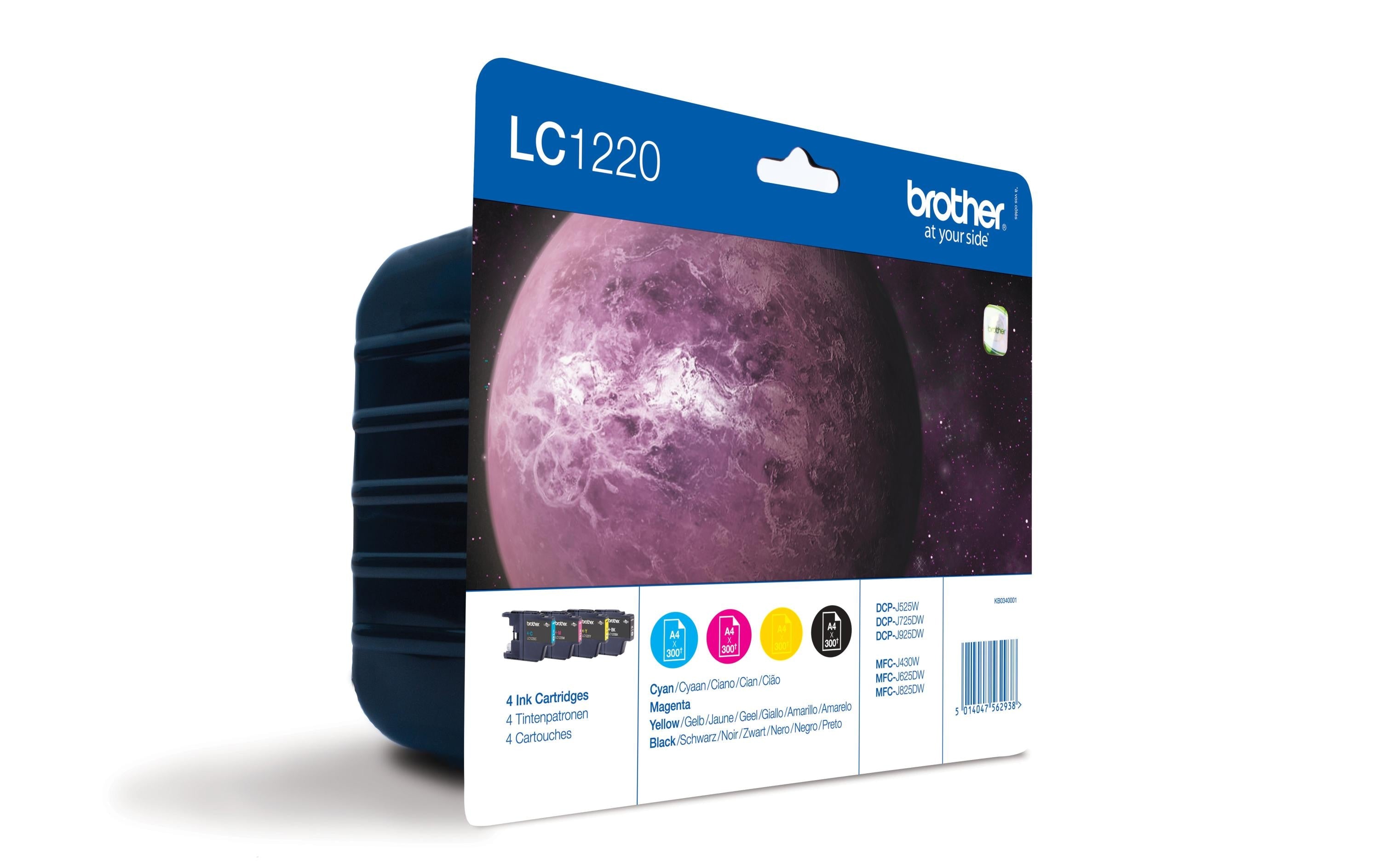 Brother Kombipack, 4 Patronen, LC-1220VALBP