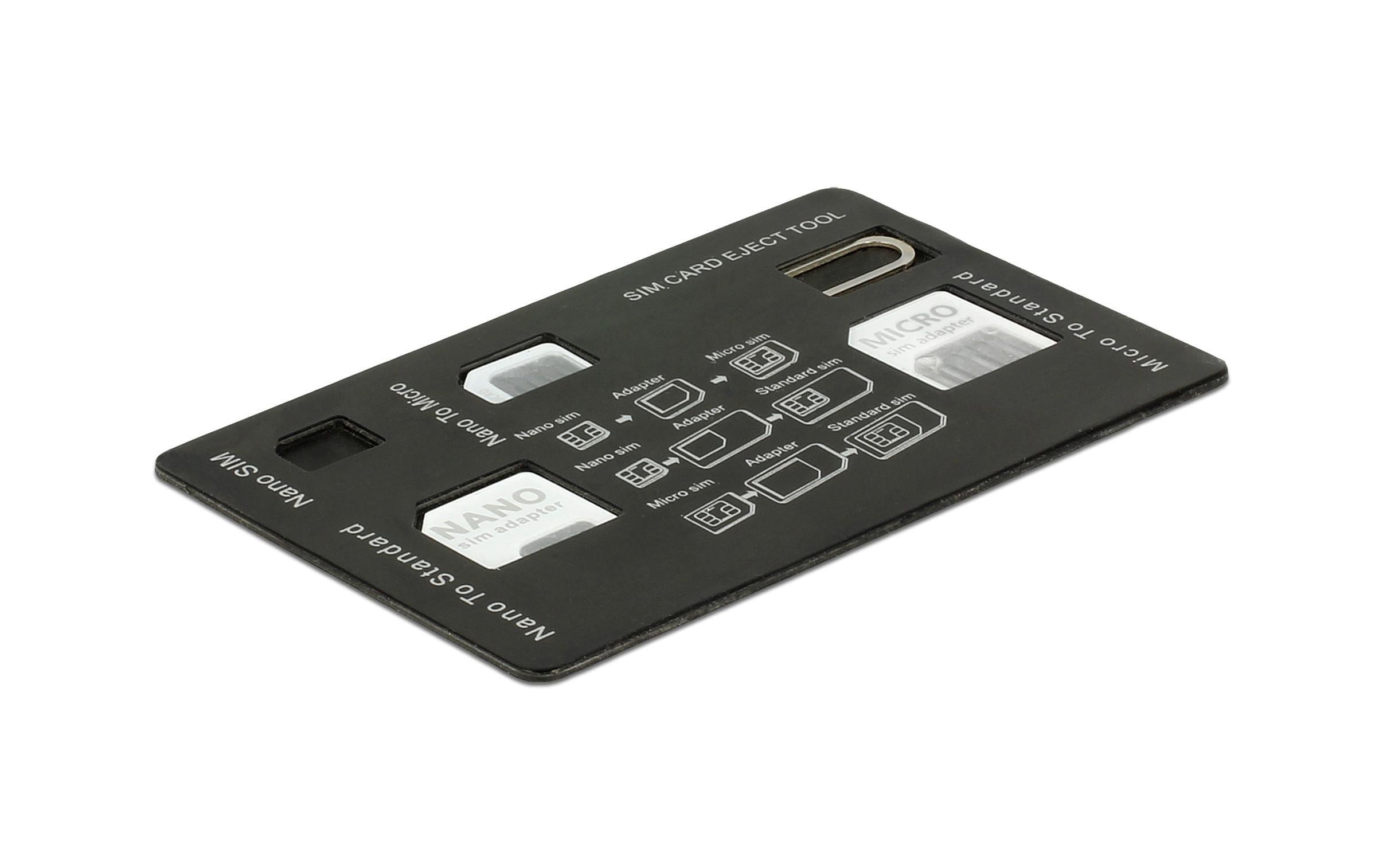 Delock 4 in 1 SIM Kartenadapter