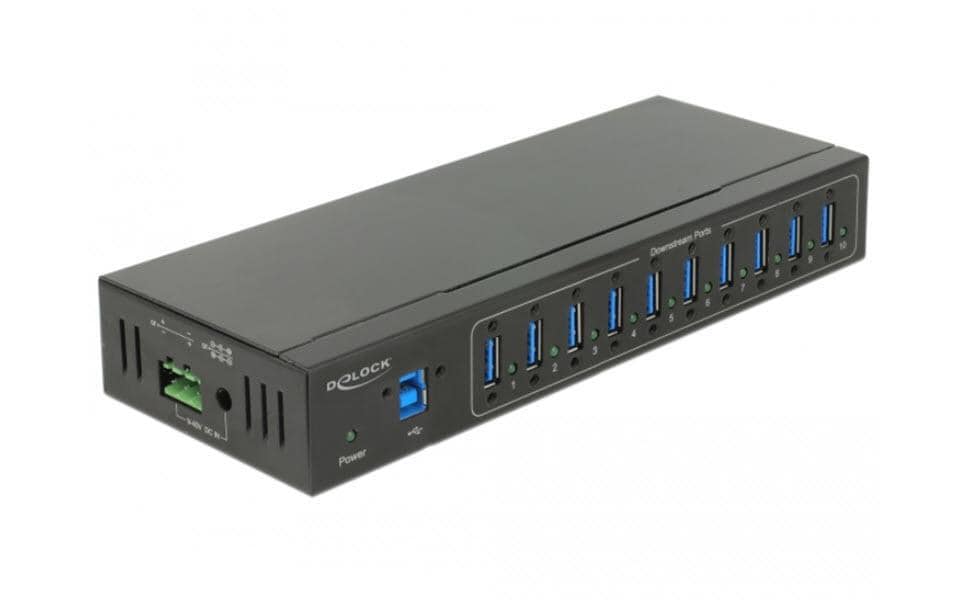Delock Industrie USB HUB 10x Ports