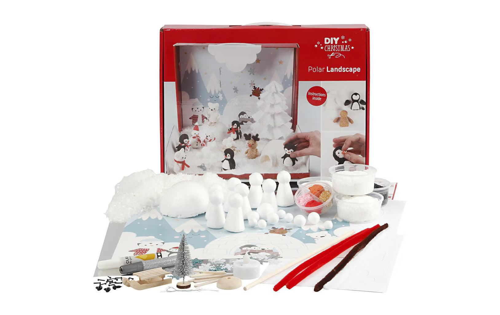 Creativ Company Bastelset Polarlandschaft