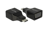 Monitoradapter USB Typ-C zu VGA, kompakt