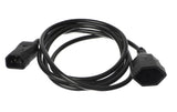 Verlängerungs-Netzkabel 1.5 m C14 / T13