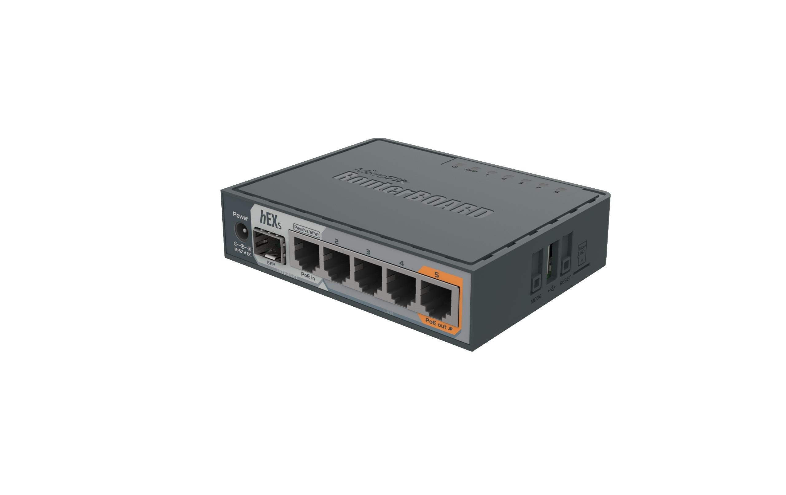 MikroTik RB760iGS hEX S: 5 Port Router