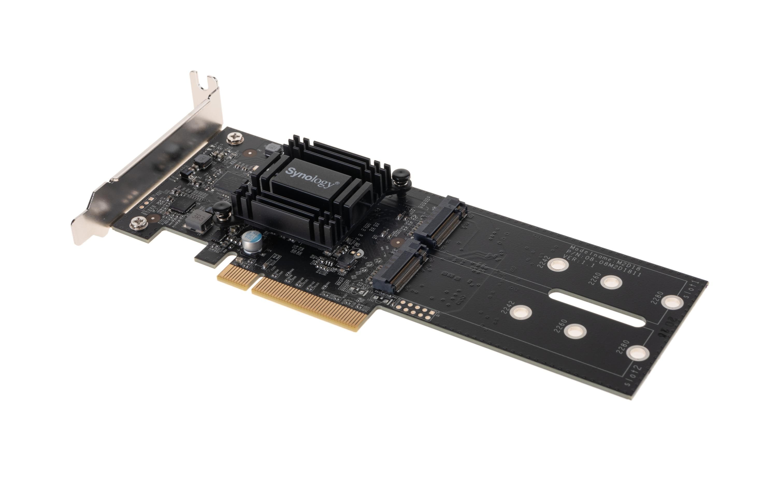 Synology M2D18 PCIe NVMe / SATA